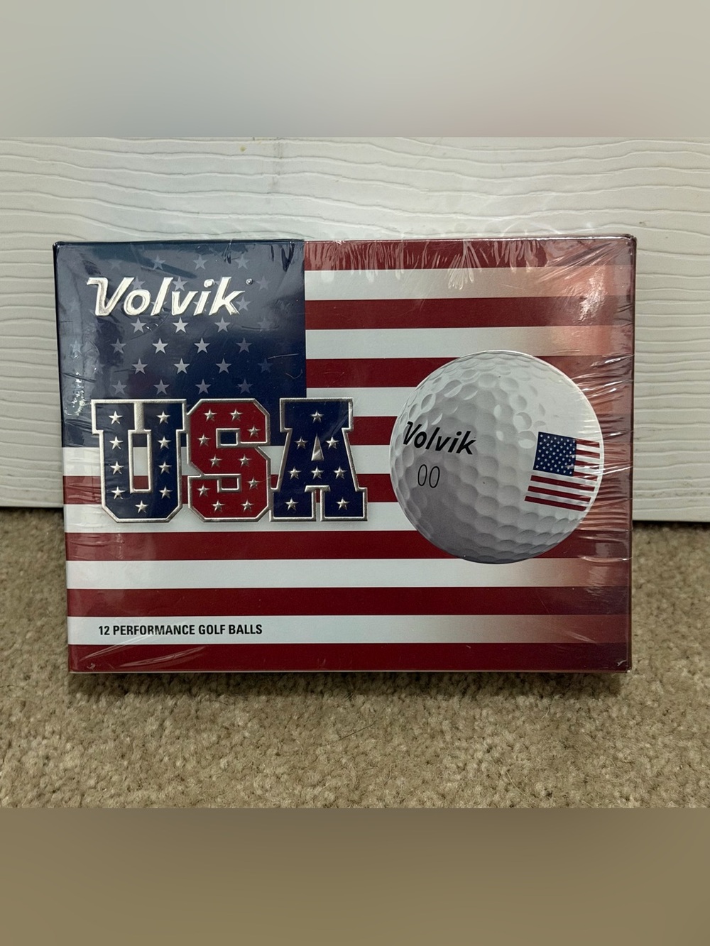 USA Edition White Golf Balls - Pack of 12